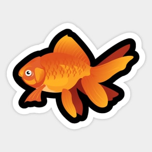 Oringe Goldfish Sticker